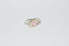 Sterling Silver .925 Pink CZ Cubic Zirconia Ring - Hers and His Treasures