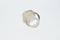 Jade .925 Sterling Silver Ring