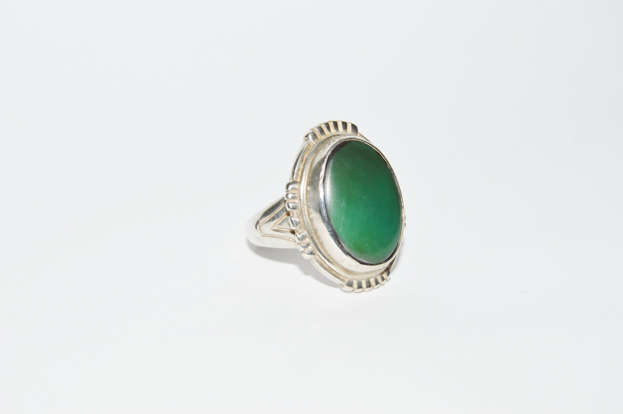Jade .925 Sterling Silver Ring www.hersandhistreasures.com/collections/sterling-silver-jewelry