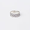 Men's Designer .925 Sterling Silver Band Ring - Hers and His Treasures