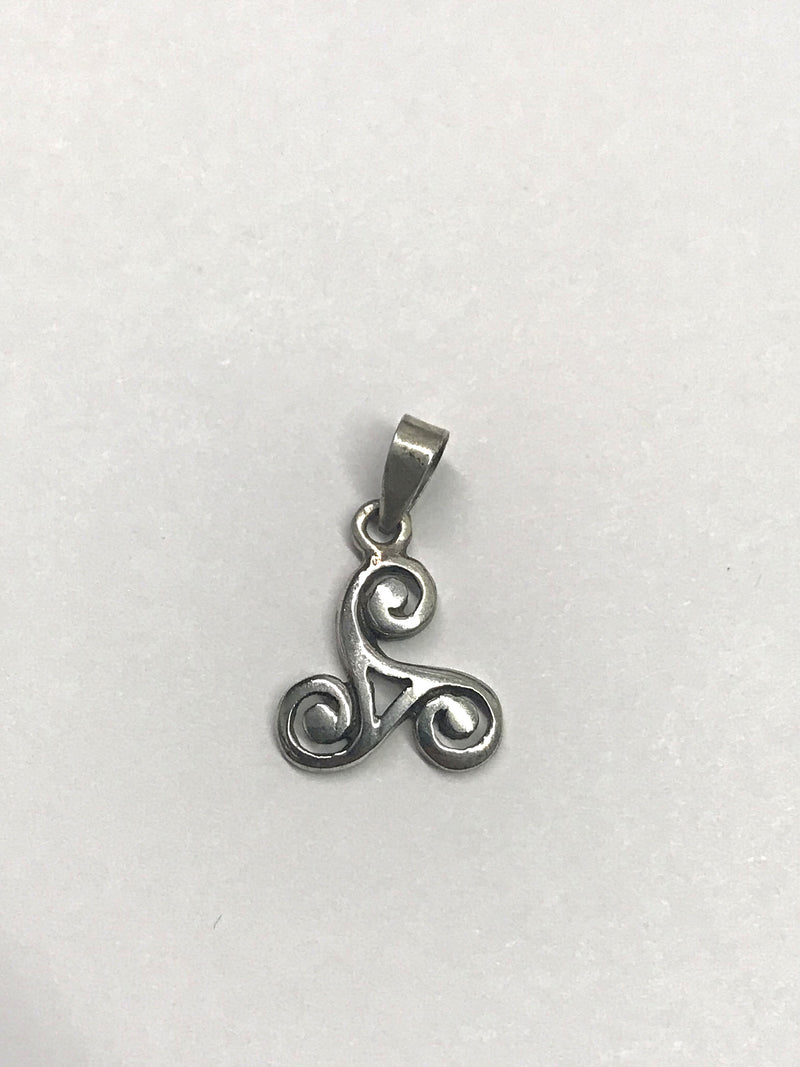 Celtic Triskele Necklace Pendant