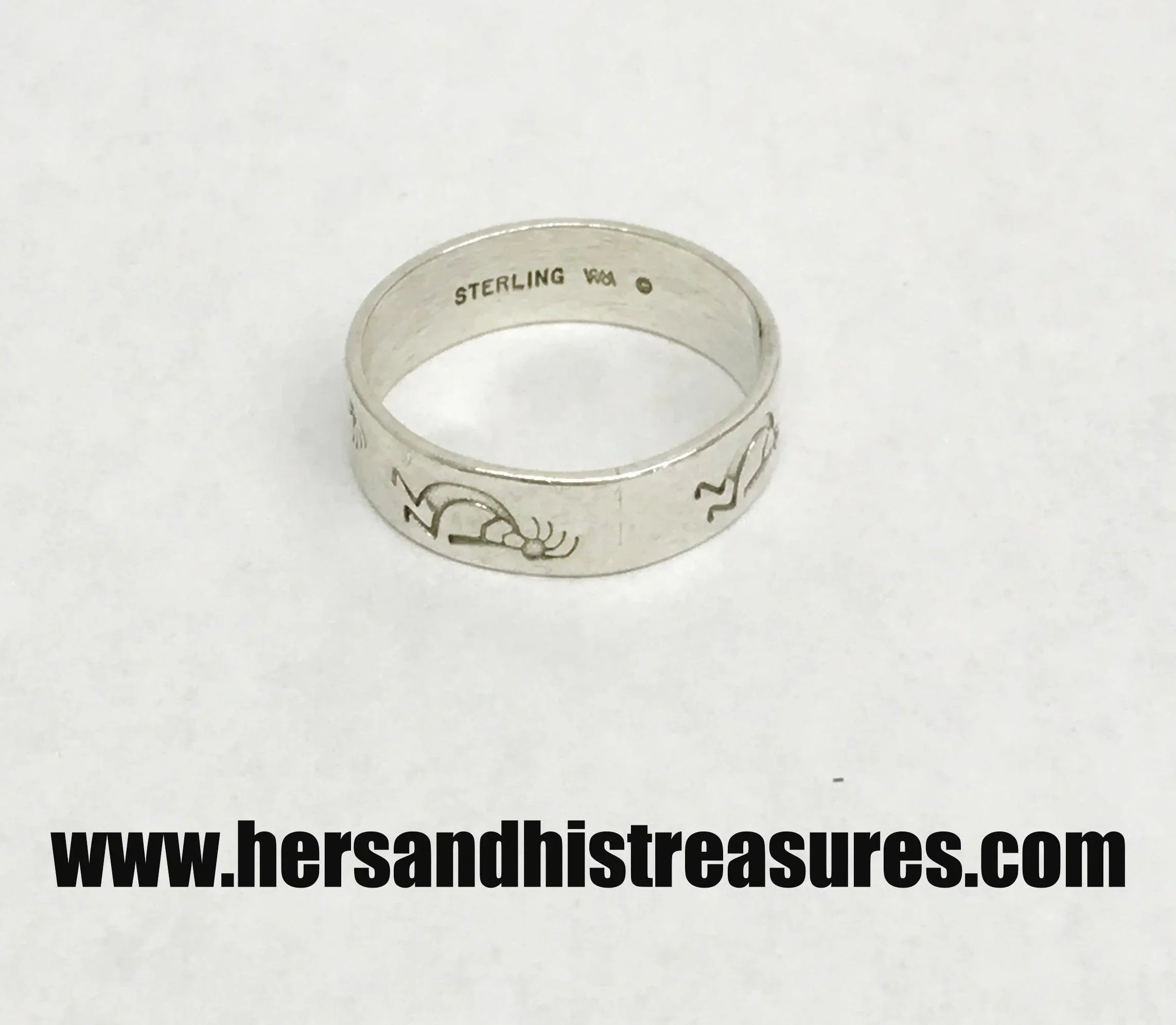 Wheeler Manufacturing of Lemmon Kokopelli Band Ring – Hers and His