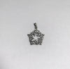 Star Shaped Celtic Knot Sterling Silver Pendant - Hers and His Treasures