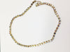 Vintage Gold Tone Aurora Borealis AB Rhinestone Necklace - Hers and His Treasures