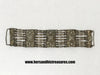 Vintage Cartagena Of Columbia Metal Panel Link Bracelet - Hers and His Treasures