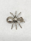 Sterling Silver Spider Pendant With Moving Parts - Hers and His Treasures