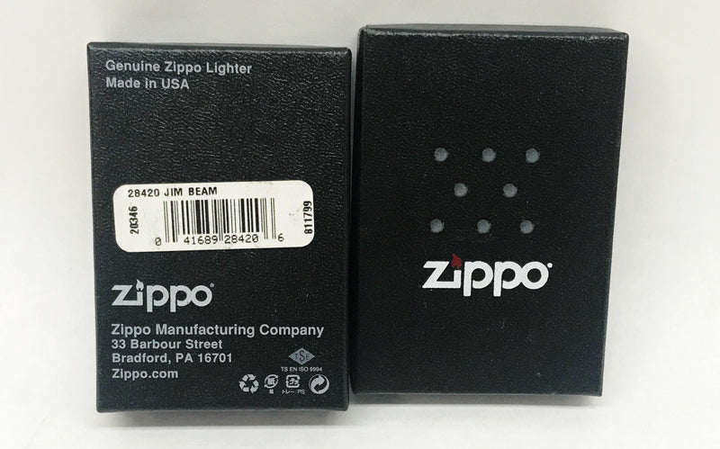 New 2013 Jim Beam Zippo Lighter - Hers and His Treasures