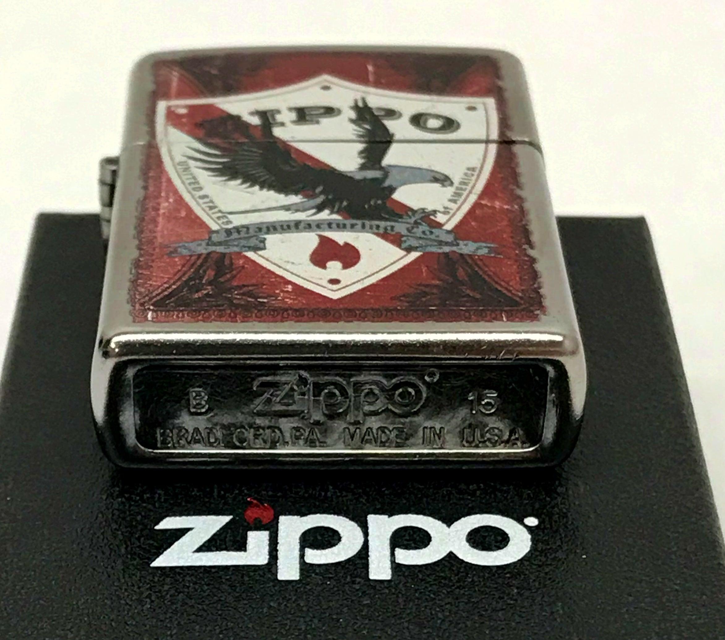 New 2015 Zippo Shield 28867 Zippo Lighter - Hers and His Treasures