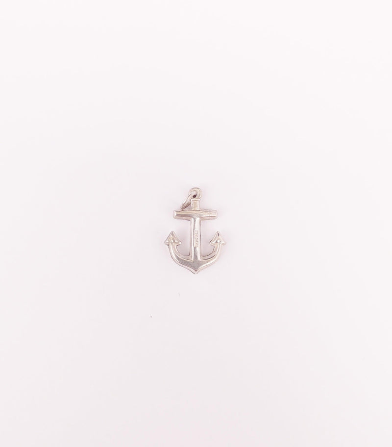Vintage Nautical Anchor Sterling Silver Charm - Hers and His Treasures