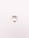 Vintage I Love U Puffy Heart Sterling Silver Charm - Hers and His Treasures