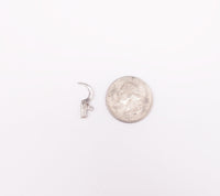 Vintage Sickle Sterling Silver Charm - Hers and His Treasures