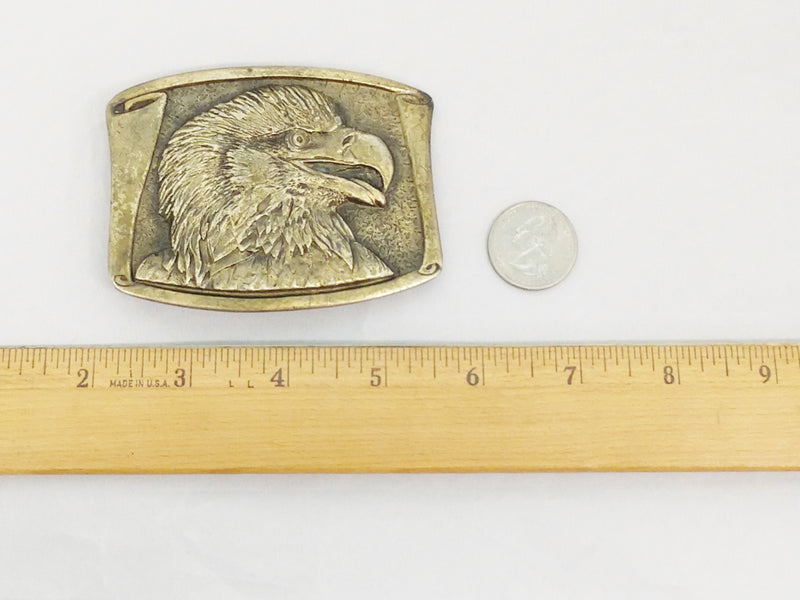 1979 Spec-Cast Brass Eagle Belt Buckle