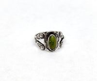 Vintage Native American Navajo Whirling Log Sterling Silver Ring - Hers and His Treasures