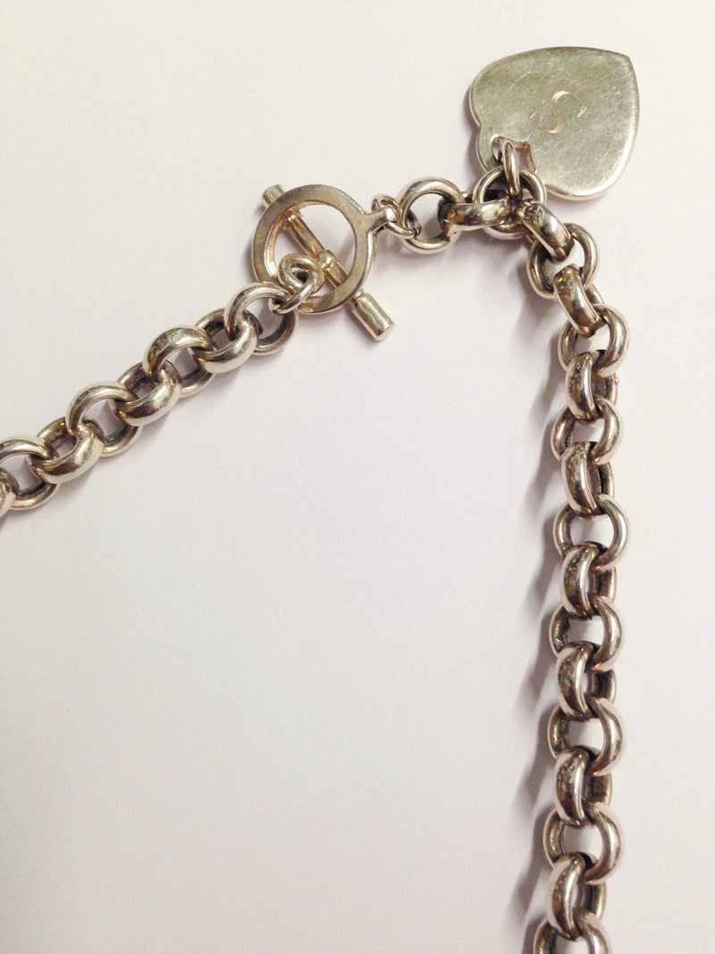 Rolo .925 Sterling Silver Chain Link Necklace - Hers and His Treasures