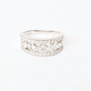 Premier Designs Open Scrollwork .925 Sterling Silver Ring - Hers and His Treasures