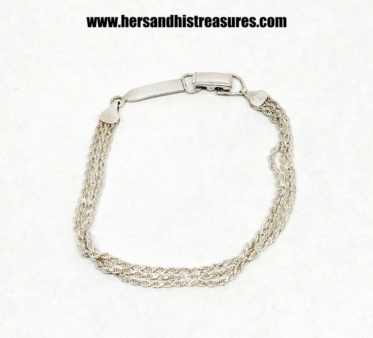 www.hersandhistreasures.com/products/925-sterling-silver-triple-rope-chain-bracelet-italy