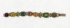 Vintage Liz Claibourne Faux Jeweled Gold Tone Link Bracelet - Hers and His Treasures