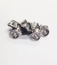 Gerry's Model T Automobile Silver Tone Brooch Pin - Hers and His Treasures