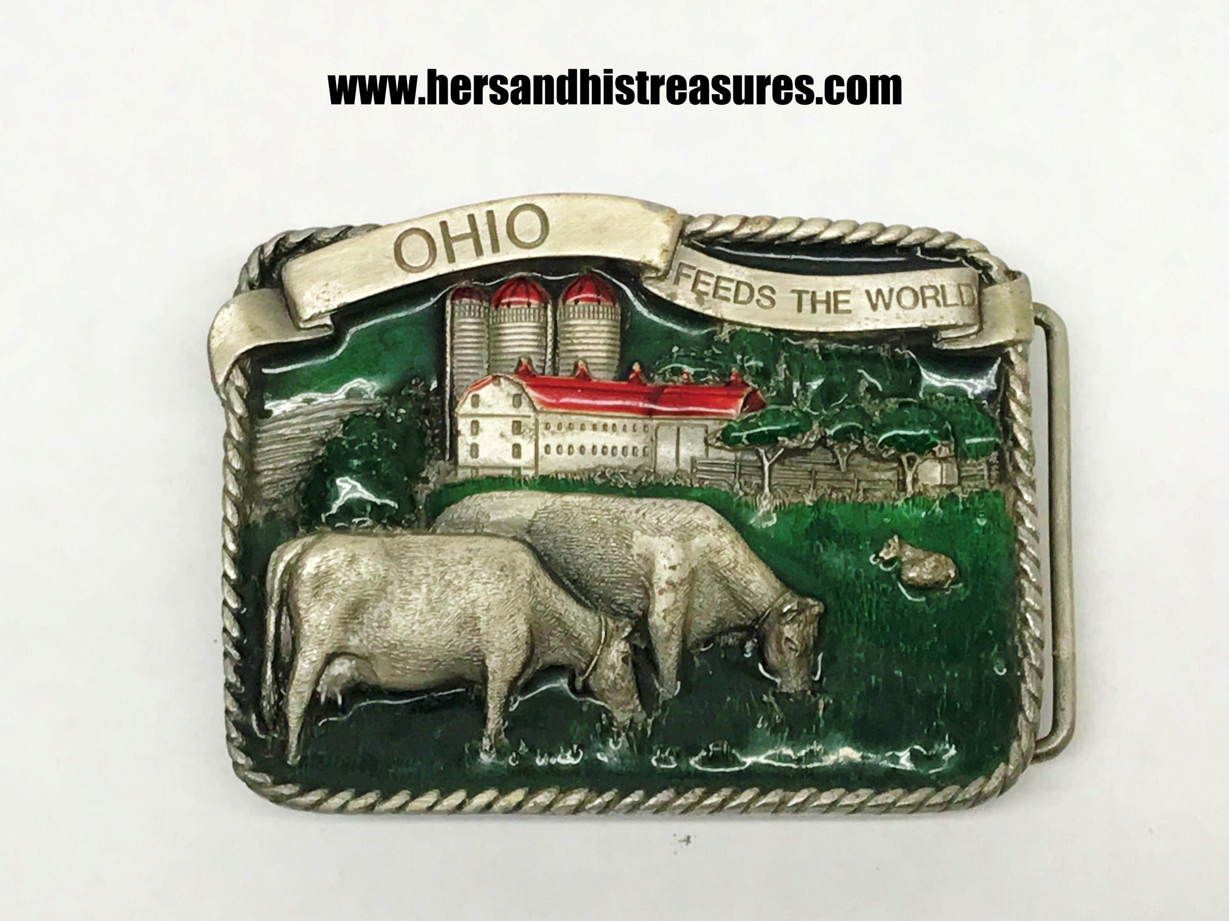 www.hersandhistreasures.com/products/1984-ohio-feeds-the-world-e-26-bergamot-brass-works-belt-buckle-usa