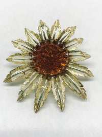 Sarah Coventry 1961 Starburst Atomic Flowers Clip-On Earrings  - Hers and His Treasures