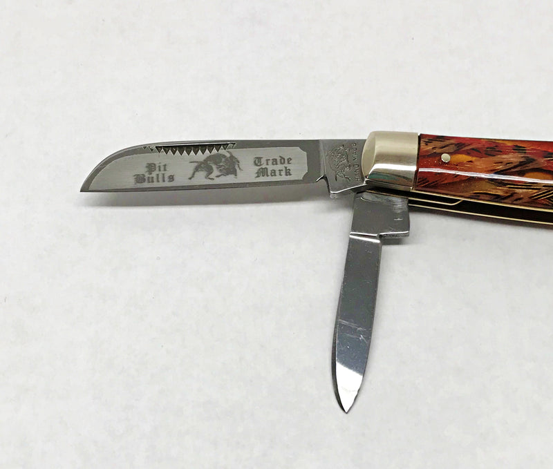 1995 Bulldog Brand PROTOTYPE 4 Blade Congress Pocket Knife