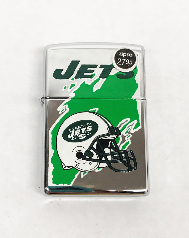 New XIV 1998 NY Jets White Helmet NFL Football Zippo Lighter - Hers and His Treasures