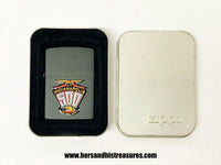 New XIII Indianapolis Indy 500 May 25,1997 Black Matte Zippo Lighter - Hers and His Treasures