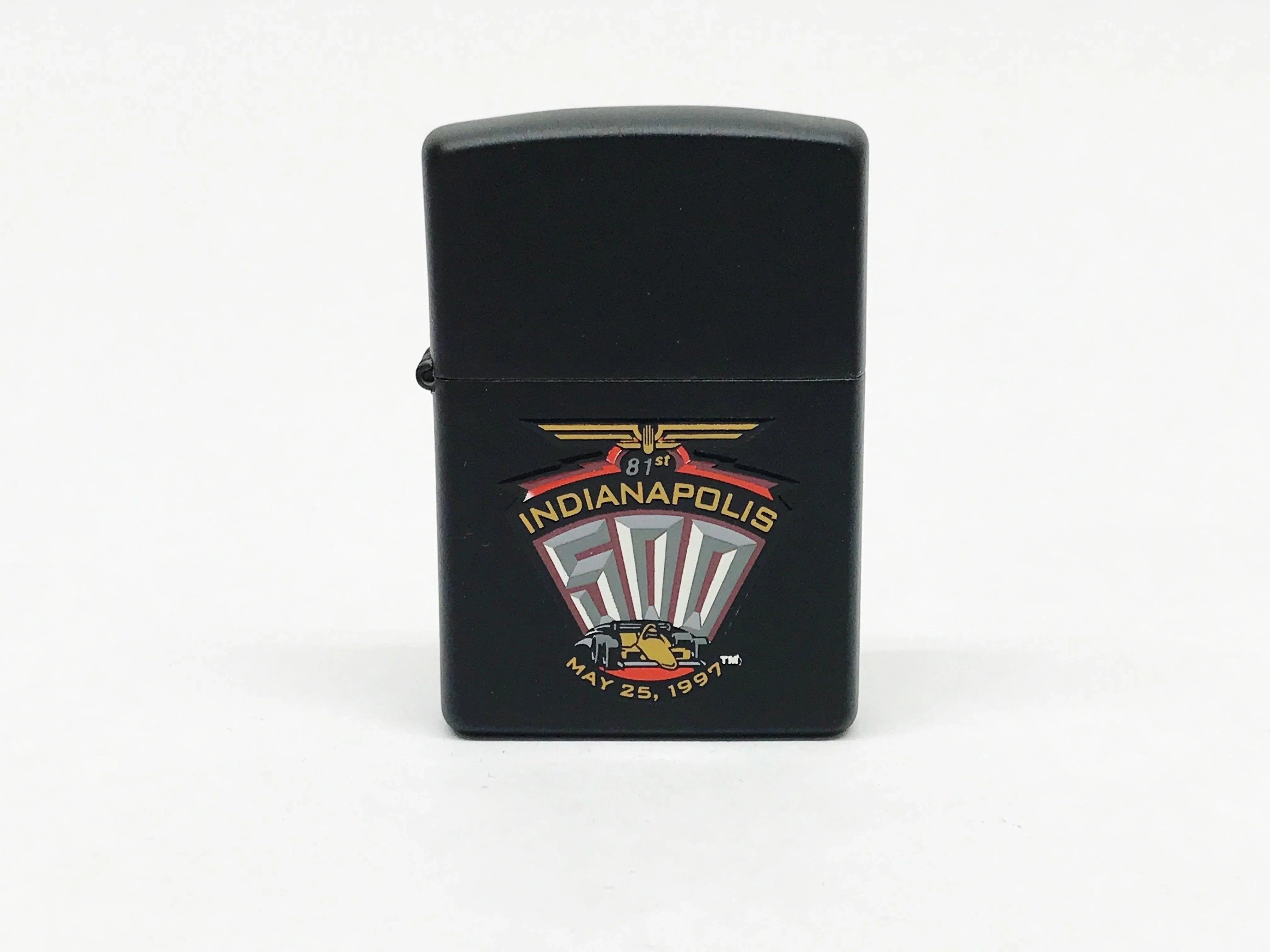 New XIII Indianapolis Indy 500 May 25,1997 Black Matte Zippo
