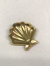 LC Liz Claiborne Scalloped Sea Shell Brooch Pin