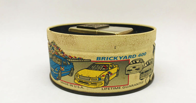 1994 Brickyard 400 Inaugural Race Zippo Lighter In Tin