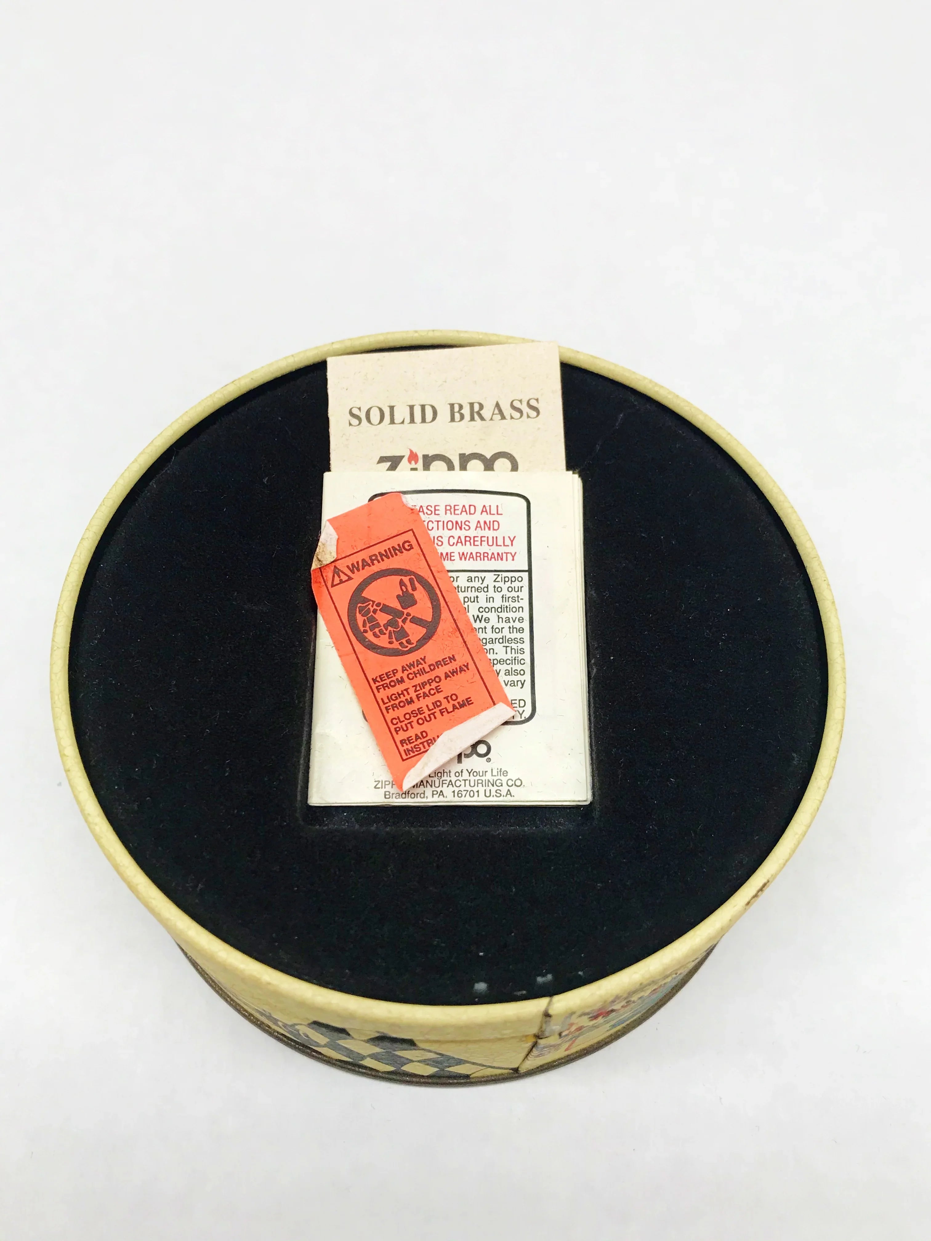 1994 Brickyard 400 Inaugural Race Zippo Lighter In Tin