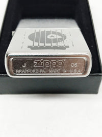 New 2008 Marlboro Guitar & Pick Street Chrome Zippo Lighter - Hers and His Treasures