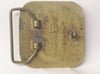 Vintage Baron Solid Brass United States Postal Service US Mail Belt Buckle W/ Color - Hers and His Treasures
