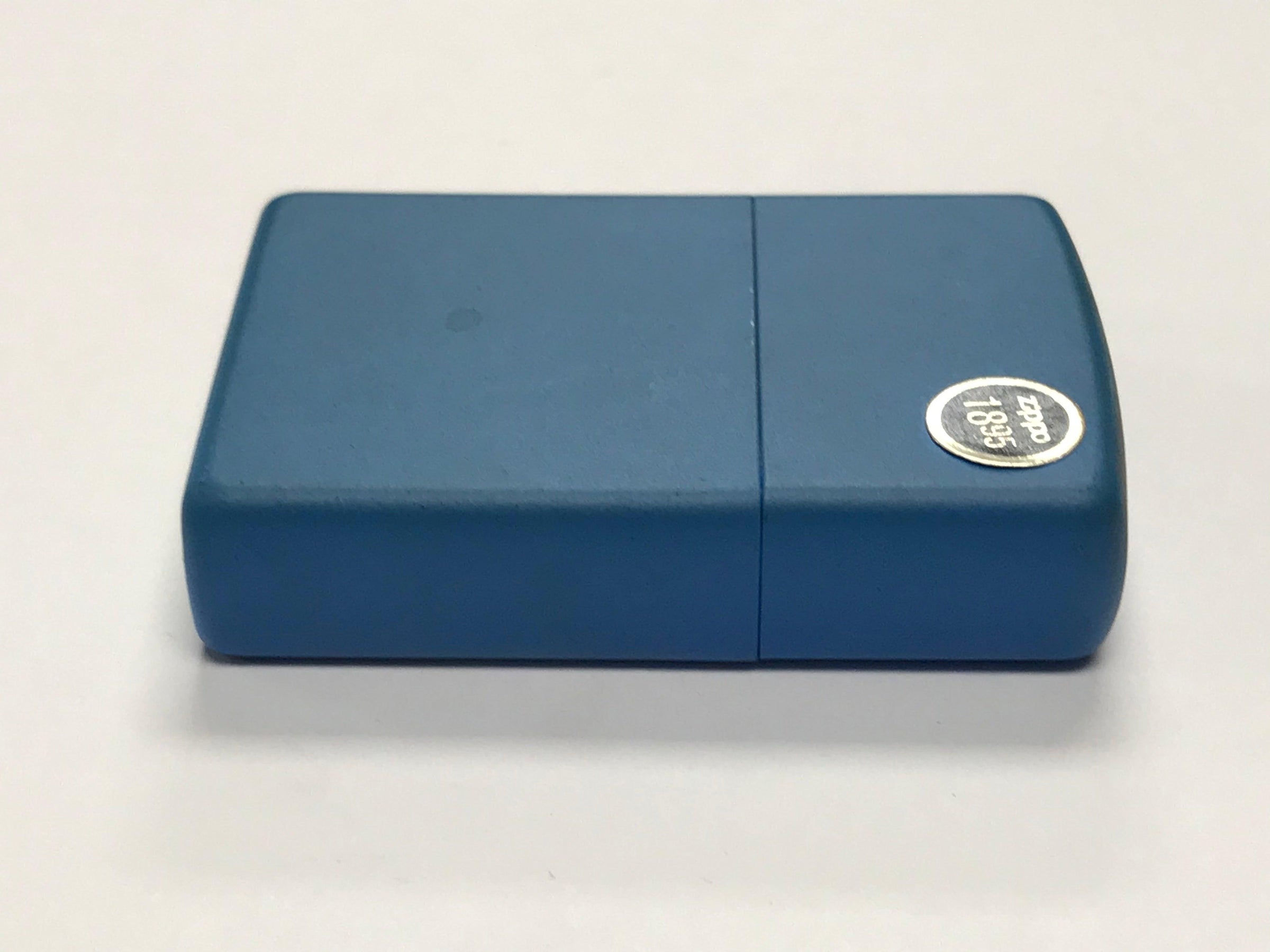 New 2007 Royal Blue Matte Zippo Lighter - Hers and His Treasures