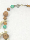 Freirich Shell And Wood Bead Tropical Necklace - Hers and His Treasures