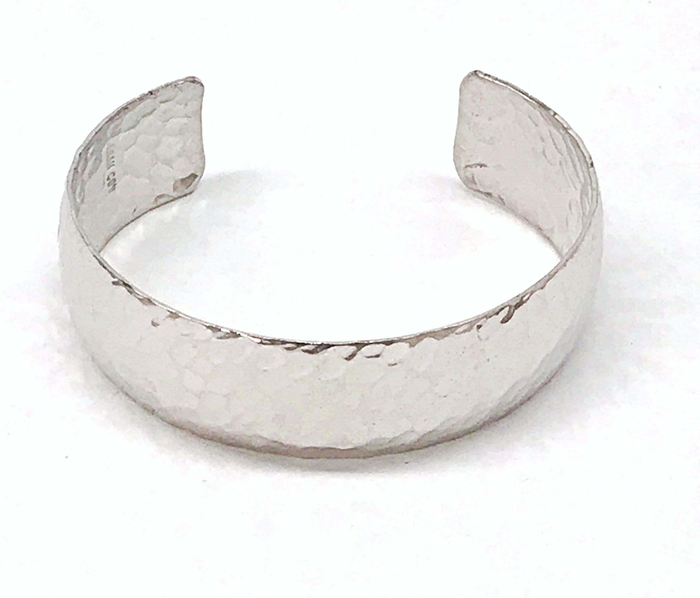 Sarah Coventry Silver Tone Hammered Cuff Bracelet – Hers and His Treasures
