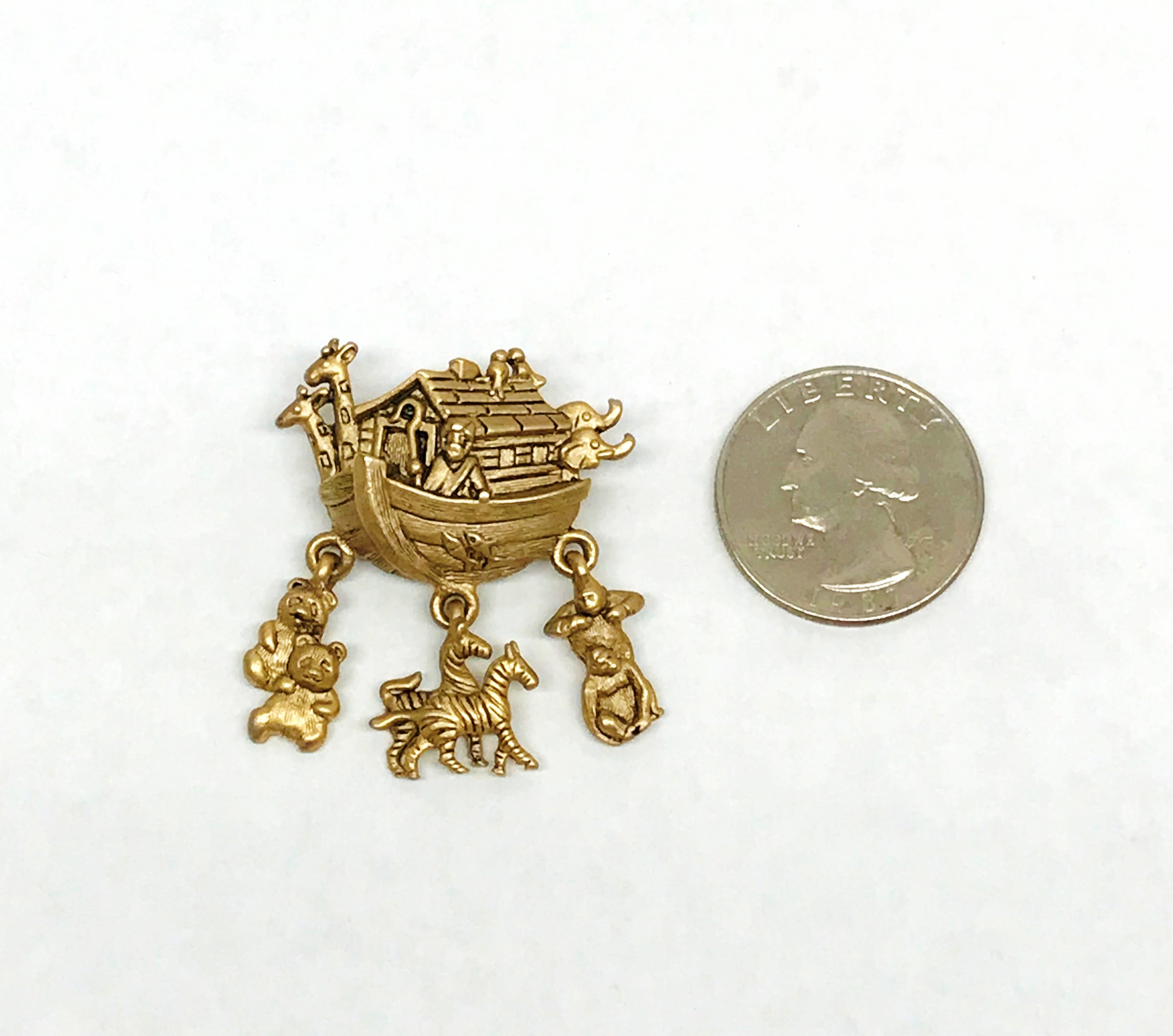 www.hersandhistreasures.com/products/avon-noahs-ark-bronze-tone-brooch-pin-with-dangling-charms