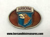 1983 Enamel The Challenge:  Airborne 101st  Division Bergamot Belt Buckle
