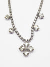 1960's Kramer Of New York Clear Rhinestone Necklace - Hers and His Treasures
