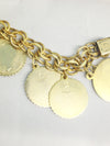 Elco Quality Jewelry 1/20 12K Gold Filled Charm Bracelet W/ Silhouette Charms - Hers and His Treasures