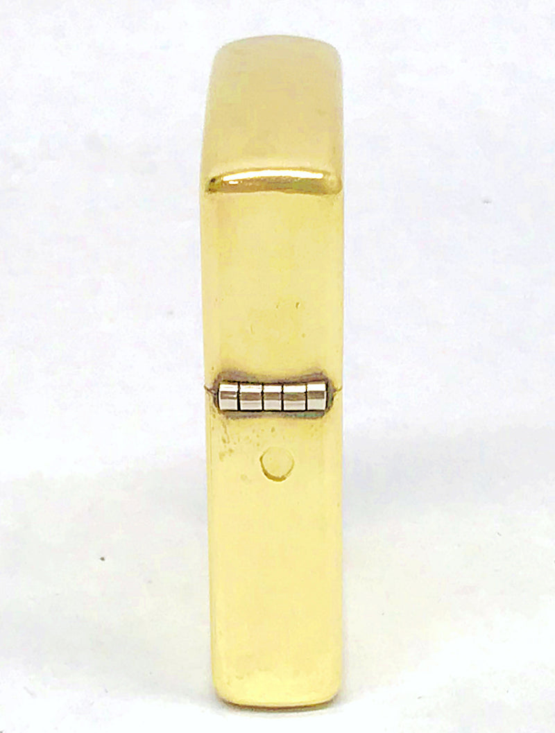 2001 Regular Brass Zippo Lighter - Hers and His Treasures