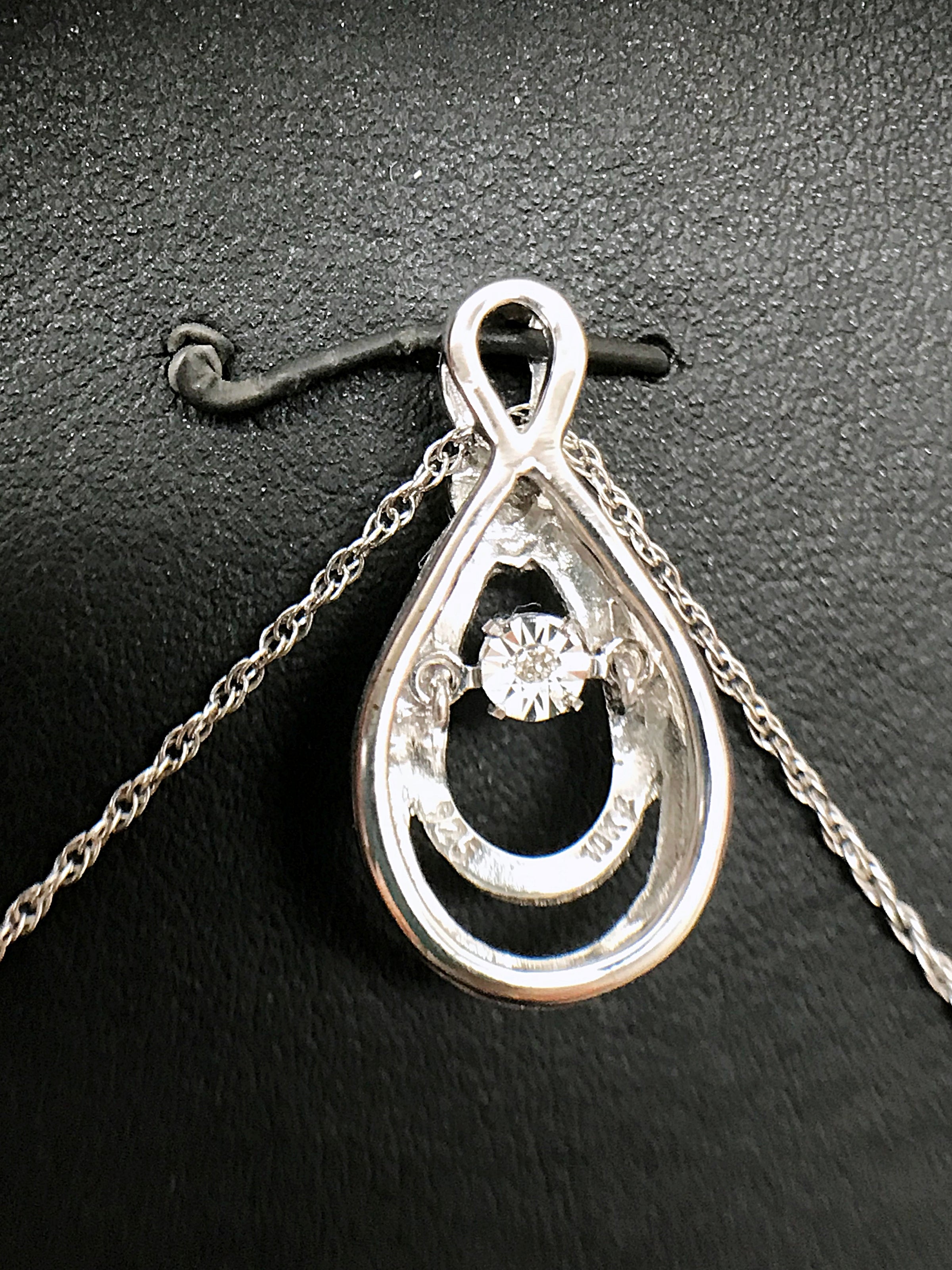Loveboat Diamond Heart Pendant Necklace in Sterling and 10K Rose Gold - Hers and His Treasures