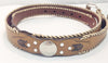 Brown Leather Southwestern Style Belts Size 2X