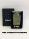 New 2018 Zippo's Black Ice Lighter With Zippo Logo - Hers and His Treasures