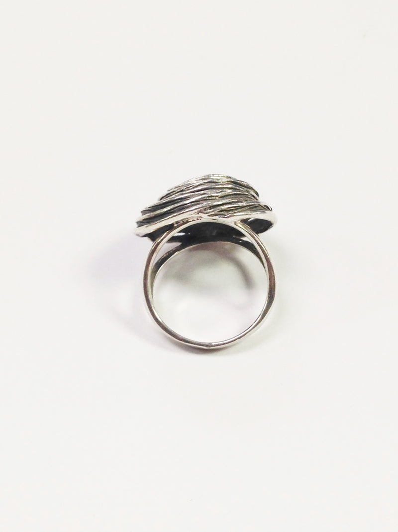 Coil Wrapped Sterling Silver .925 Ring Band