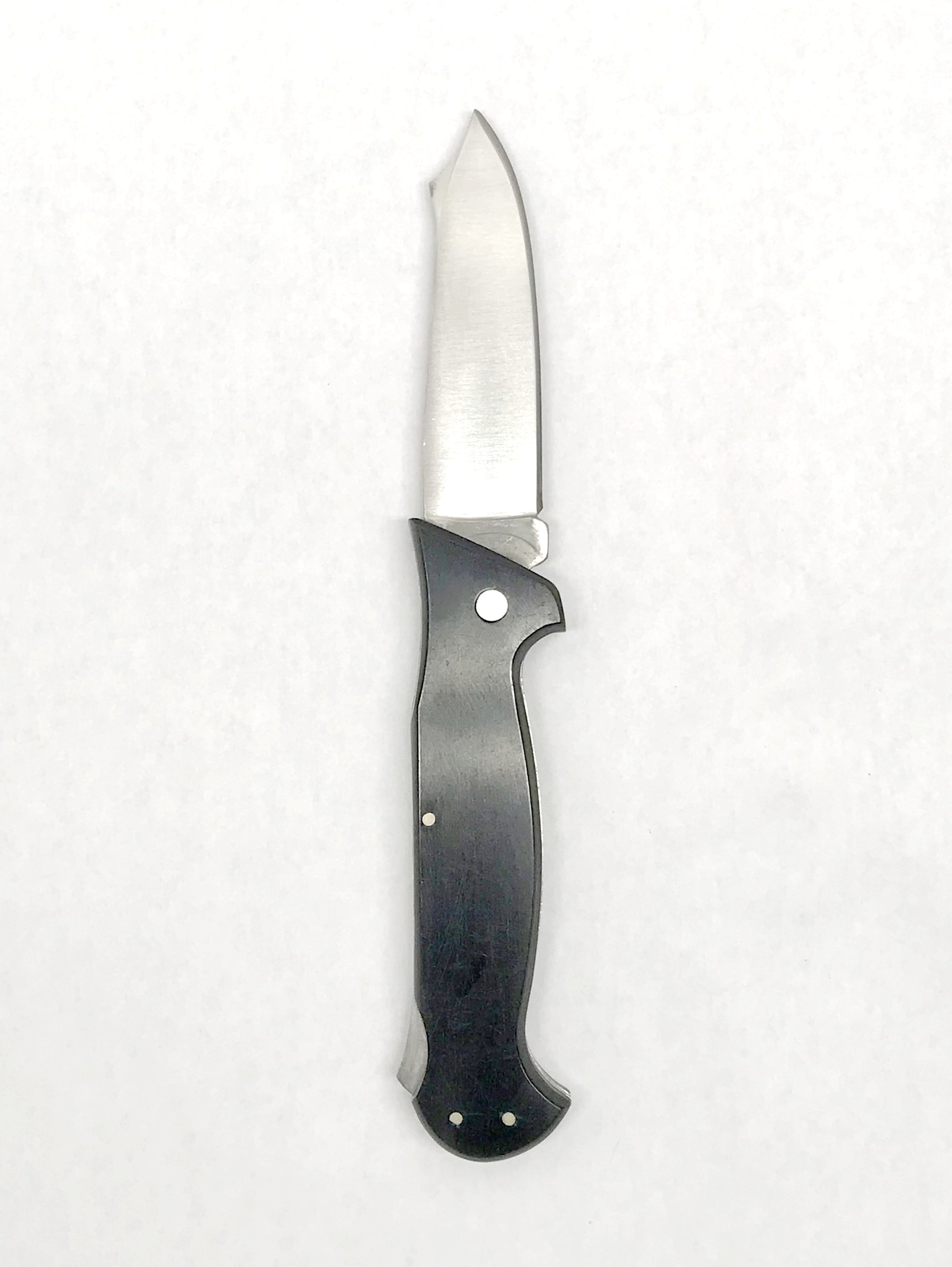 FOLDING POCKET KNIFE  Low-Cost Small Silver Blade Wood Classic Lockback  Hunter 