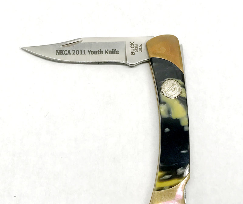Buck 055 NKCA Signature Series Michael Prater Youth Knife - Hers and His Treasures