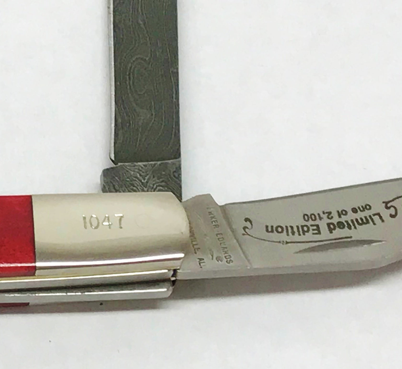 1988 Parker Edwards ABCA Limited Edition Trapper Pocket Knife