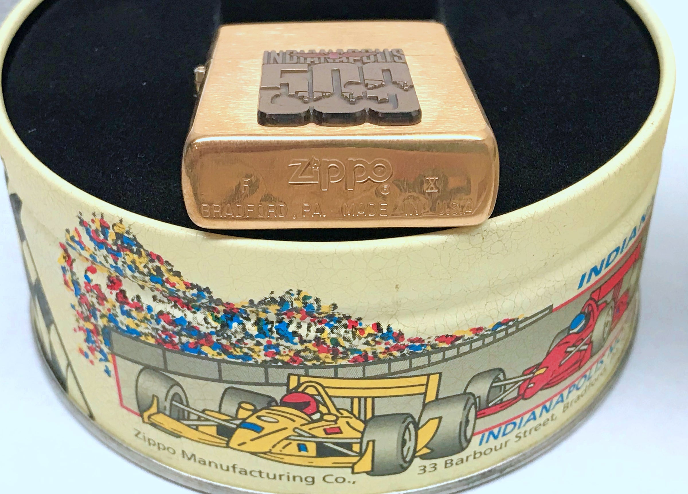 Zippo Lighter Collectors Set ~ 1994 Indianapolis 500 - Brickyard 400 Inaugural Lighters - Hers and His Treasures