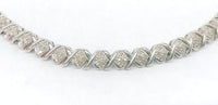 OTC Sterling Silver 1ctw Diamond Tennis Bracelet - Hers and His Treasures